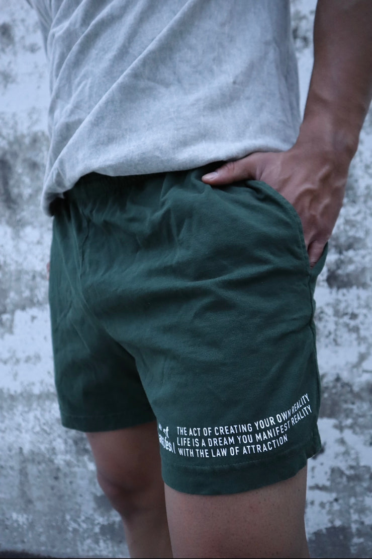 Manifest Unisex Jersey Gym Short - Ivy
