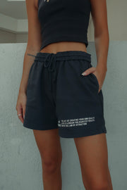 Manifest Unisex Jersey Gym Short - Dolphin Blue