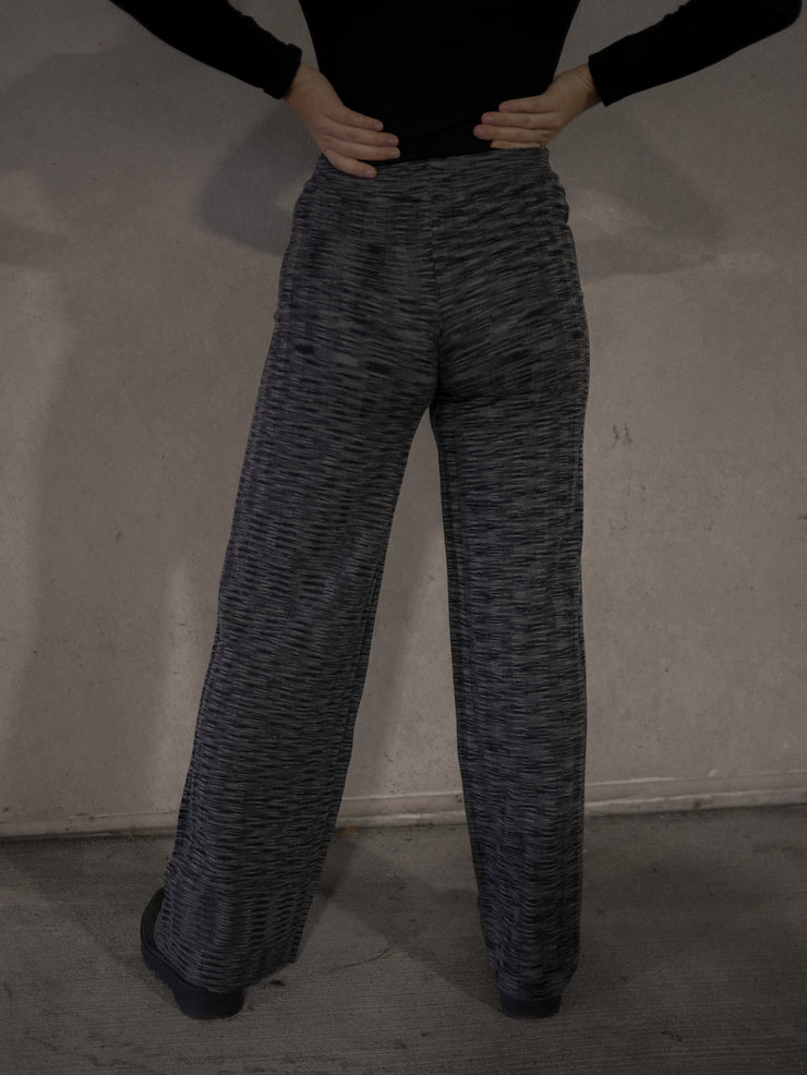 Space Dye Wide Leg Pant